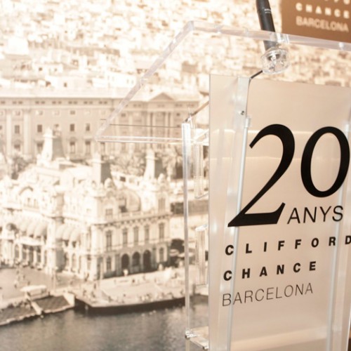 CLIFFORD CHANCE BCN- 20 ANIVERSARIO